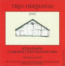 <strong>2007 Syrah - Cabernet Sauvignon</strong>
Big, ripe and tightly wound, with a range of black cherry, wild berry, currant, anise and prune notes. Turns elegant and polished on the finish. Aged 30 months in French Oak Barrels!